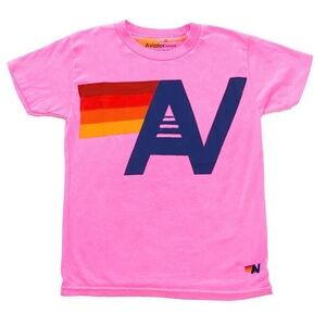 Pink Aviator Nation T-shirt